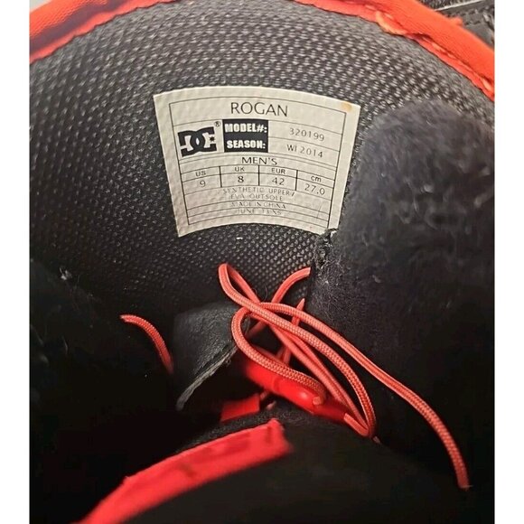 DC Snowboard Boots Rogan  MODEL 320199 Size 9 - Season 2014. - Picture 15 of 16
